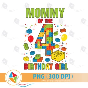Mommy of the Birthday Girl Lego