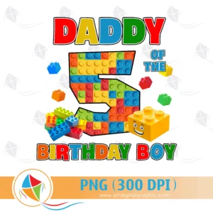 Daddy of the Birthday Boy Lego