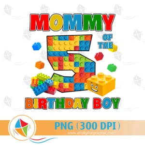 Mommy of the Birthday Boy Lego