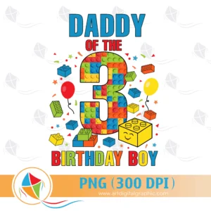 Daddy of the Birthday Boy Lego