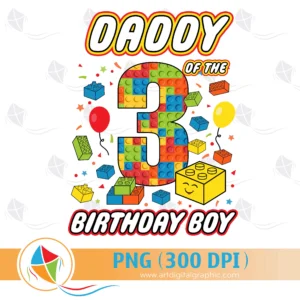 Daddy of the Birthday Boy Lego