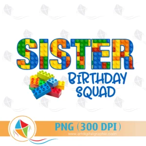 Sister of the Birthday Boy Lego