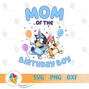 Mom of the Birthday Boy Bluey