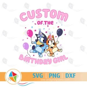 Bluey Birthday Girl