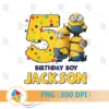 Minions Birthday Boy