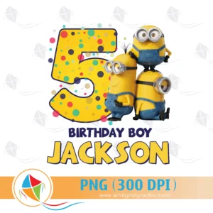Minions Birthday Boy