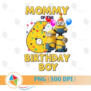 Mommy of the Birthday Boy Minions