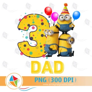 Dad of the Birthday Minions