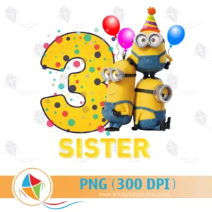 Sister of the Birthday Minions