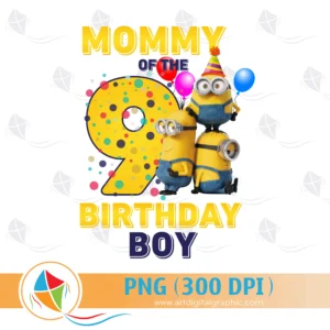 Mommy of the Birthday Boy Minions