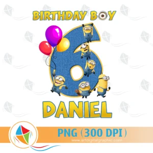 Minions Birthday Boy