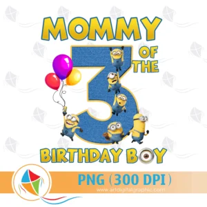 Mommy of the Birthday Boy Minions