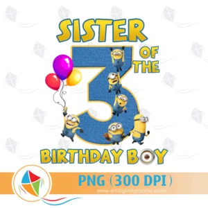 Sister of the Birthday Boy Minions