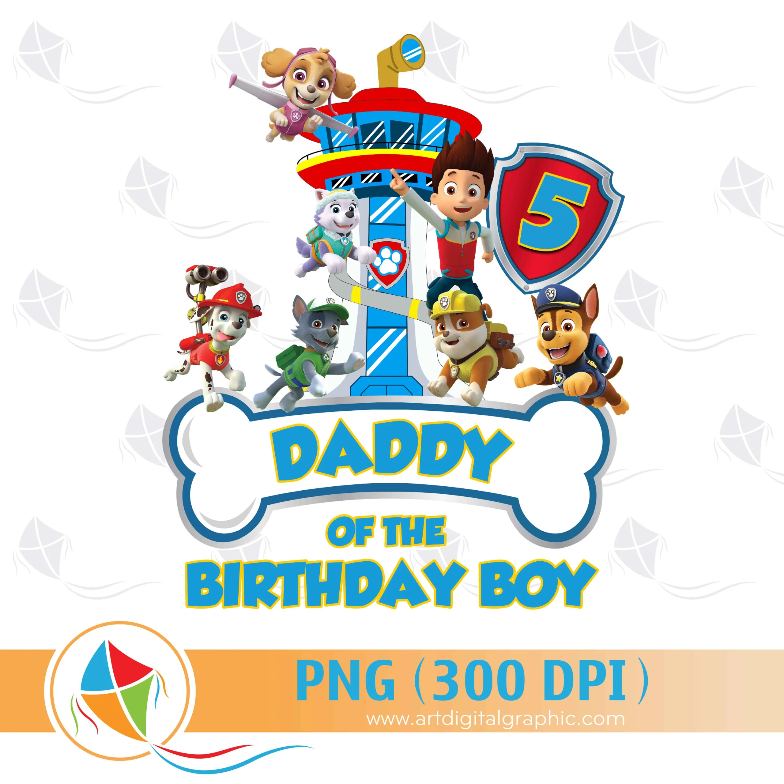 Daddy of the Birthday Boy Paw Patrol