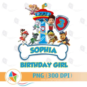 Birthday Girl Paw Patrol