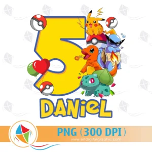 5th Birthday Boy Pokemon