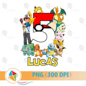 5th Birthday Boy Pokemon