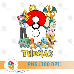 8th Birthday Boy Pokemon