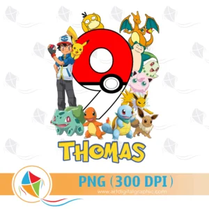 9th Birthday Boy Pokemon