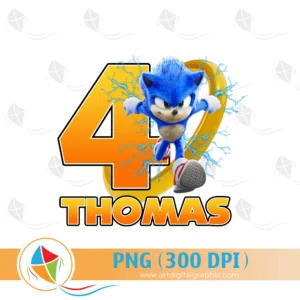 Birthday Boy Sonic