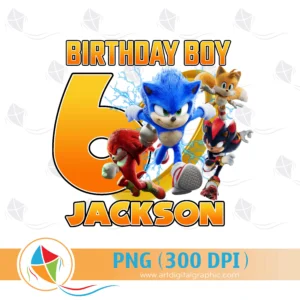 Birthday Boy Sonic