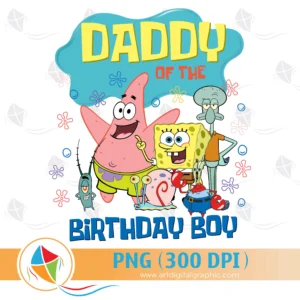 Daddy of the Birthday Boy SpongeBob