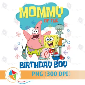 Mommy of the Birthday Boy SpongeBob
