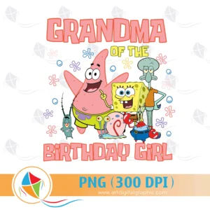 Grandma of the Birthday Girl SpongeBob