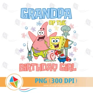 Grandpa of the Birthday Boy SpongeBob