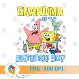 Grandma of the Birthday Boy SpongeBob