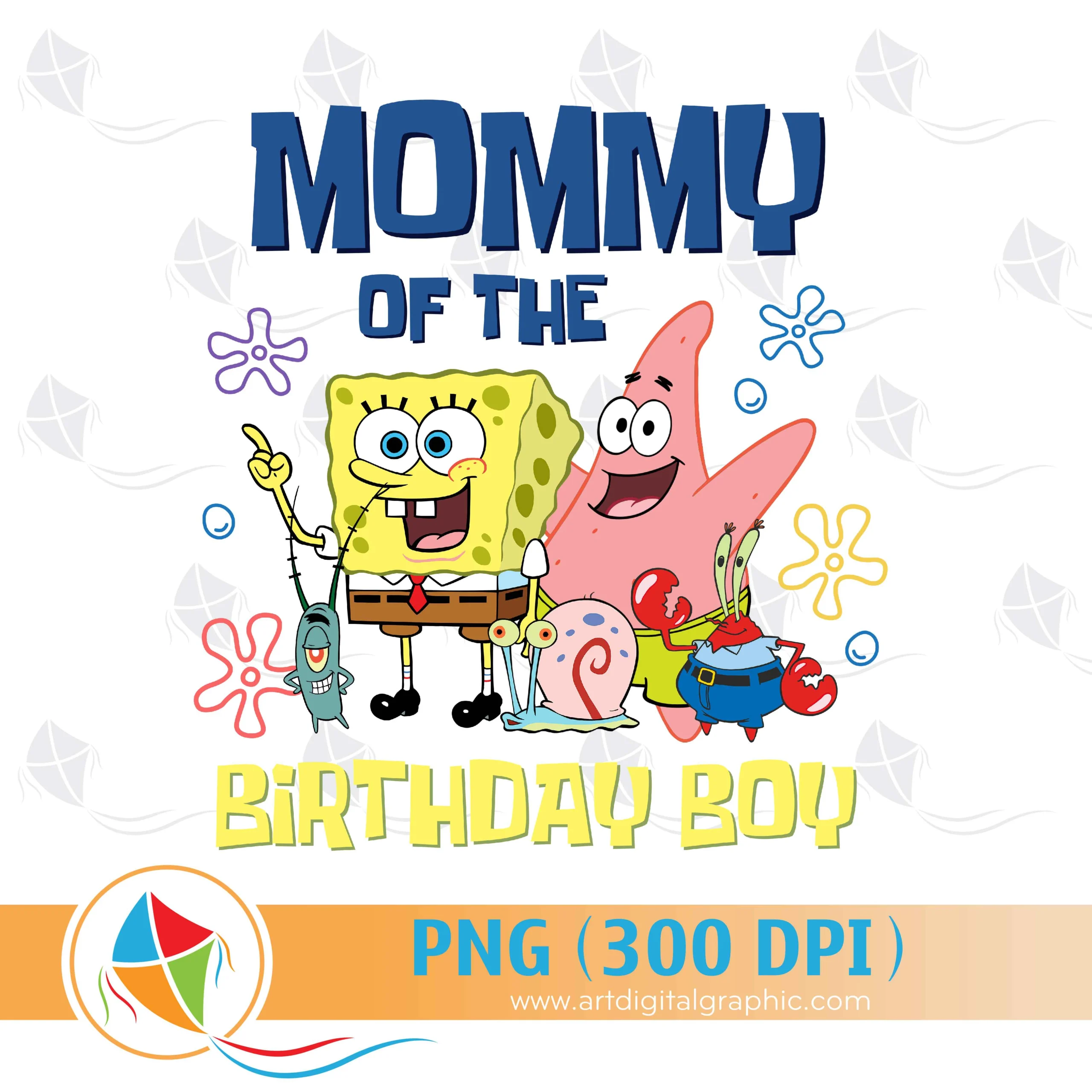 Mommy of the Birthday Boy SpongeBob