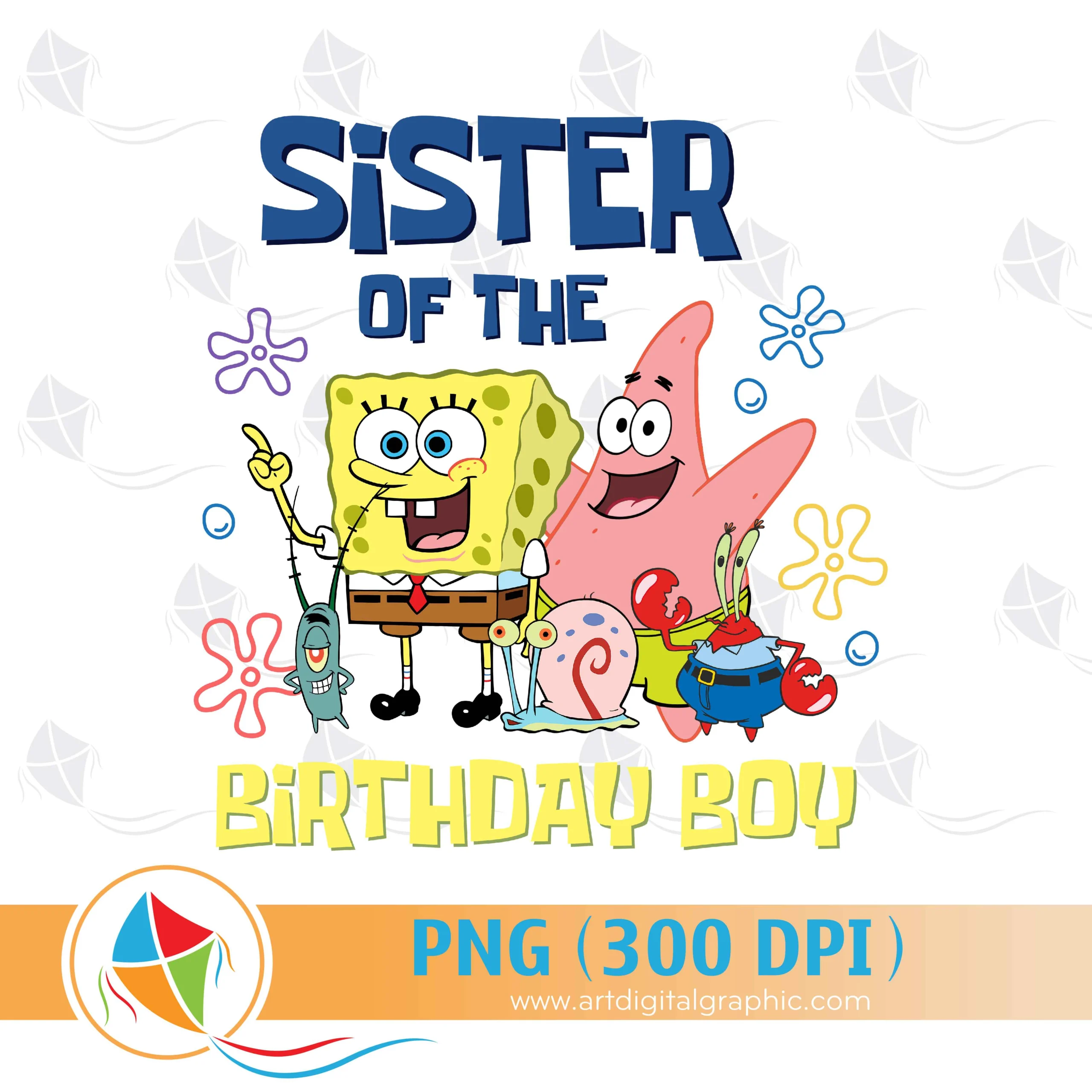 Sister of the Birthday Boy SpongeBob