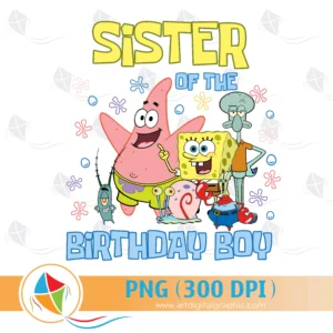 Sister of the Birthday Boy SpongeBob