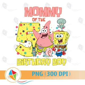 Mommy of the Birthday Boy SpongeBob