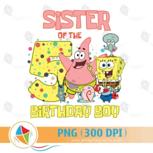 Sister of the Birthday Boy SpongeBob