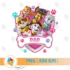 Dad of the Birthday Girl Paw Patrol