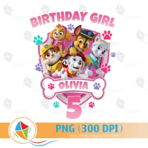 Birthday Girl Paw Patrol
