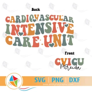 CVICU Nurse SVG