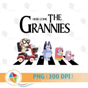 Here Come The Grannies Bluey