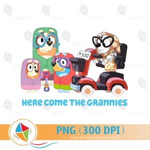 Here Come The Grannies Bluey