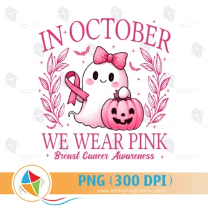 In October We Wear Pink Halloween