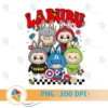 Labubu Super Heroes PNG