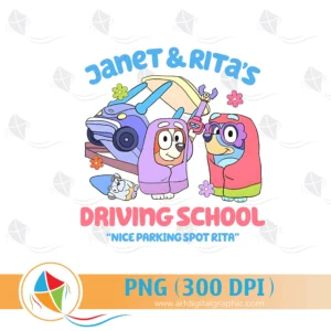 Nice Parking Spot Rita Bluey PNG