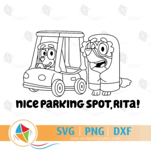 Nice Parking Spot Rita Bluey