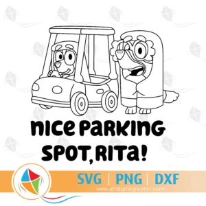 Nice Parking Spot Rita Bluey