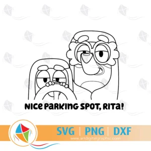 Nice Parking Spot Rita Bluey