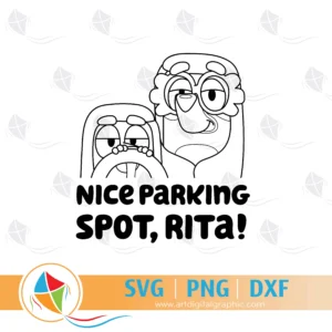 Nice Parking Spot Rita Bluey