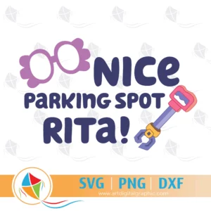 Nice Parking Spot Rita Bluey