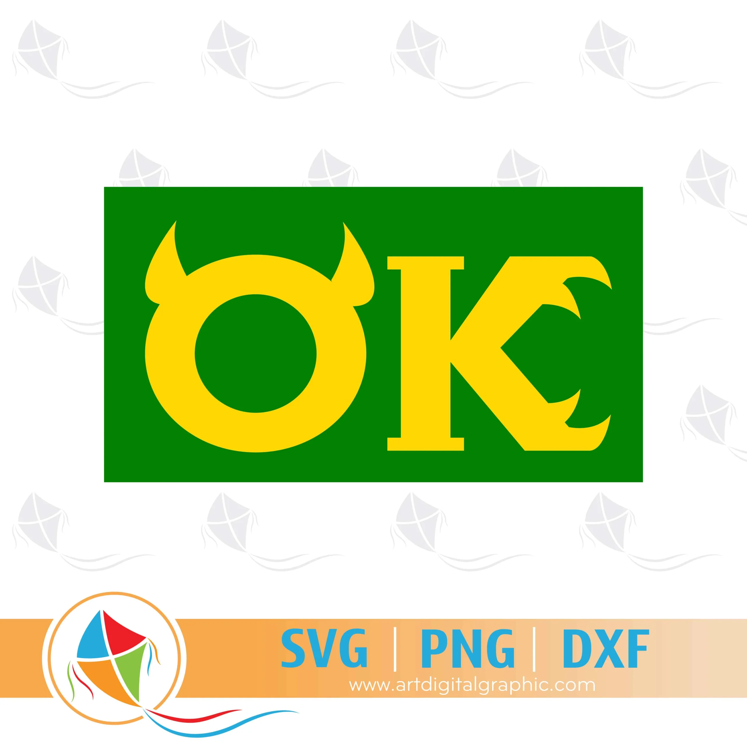 Oozma Kappa Free SVG