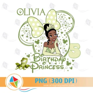 Princess Tiana Birthday Girl